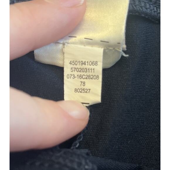 Chicos Travelers Pull On Navy Blue Wmns Pants Sz 1R/US8 Officecore Teacher Comfy - Picture 11 of 11